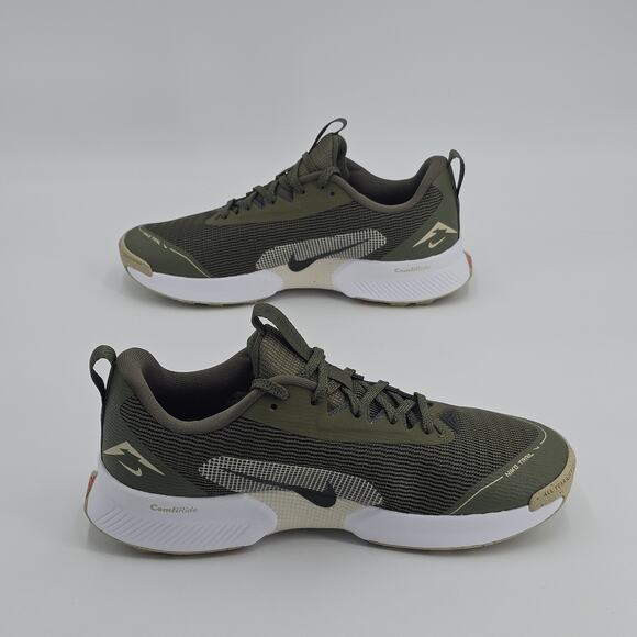 NEW Nike Womens 8 Juniper Trail 3 Running Shoe Olive Green - Picture 7 of 12